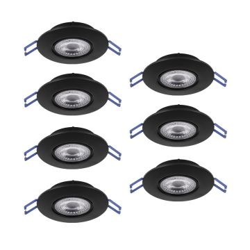 Eglo GEDREZ 300191 Beépíthető spotlámpa 7x4.9W/LED 2700K, 4000K, 6500K 3640lm ip20