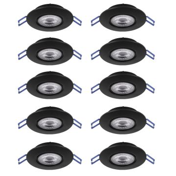 Eglo GEDREZ 300192 Beépíthető spotlámpa 10x4.9W/LED 2700K, 4000K, 6500K 5200lm ip20