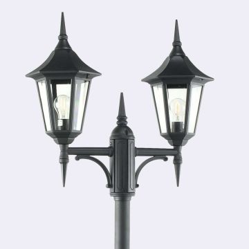 Norlys MODENA 302B Utcai lámpa 2x9W/E27 IP54