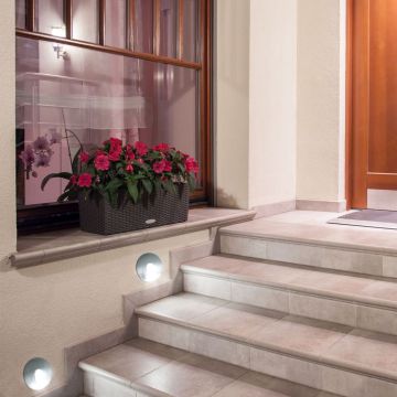 Polux ESPO 309235 Beépíthető lépcsőházi lámpa 1x3W/LED 4000K 52LM IP54