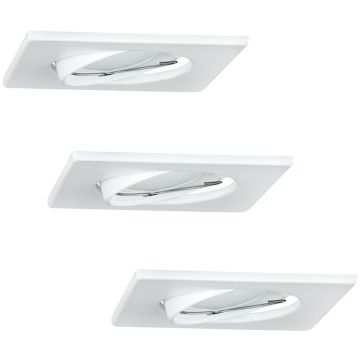 Polux OLIN 305862 Beépíthető spotlámpa 1x3,5W/GU10 3000K 250LM IP20