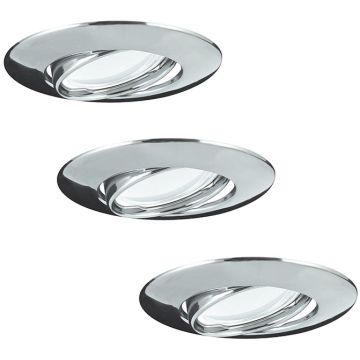 Polux OLIN 306197 Beépíthető spotlámpa 1x3,5W/GU10 3000K 250LM IP20