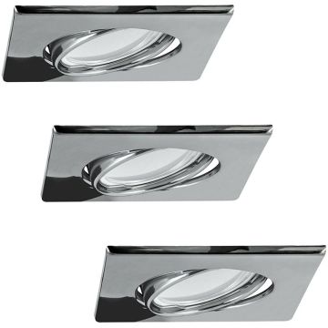 Polux OLIN 309655 Beépíthető spotlámpa 1x3,5W/GU10 3000K 250LM IP20