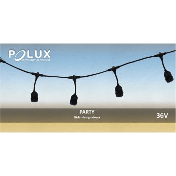 Polux PARTY 308788 Girland 10x0,5W/E27 IP44