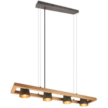 Trio BELL 301900467 Függőlámpa 4x25w/e14 ip20