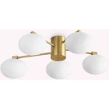 Ideal Lux HERMES 316697 Plafonlámpa 5x28W/G9 ip20
