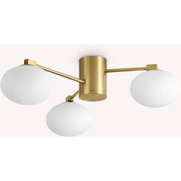 Ideal Lux HERMES 317007 Plafonlámpa 3x28W/G9 ip20