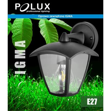 Polux IGMA 311870 Fali lámpa 1x12W/E27 IP44