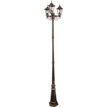 Polux LIGURIA-LT 313430 Utcai lámpa 3x20W/E27 IP43