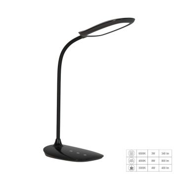Prezent HEKA 31218 Asztali lámpa 1x10W/LED 459lm IP20