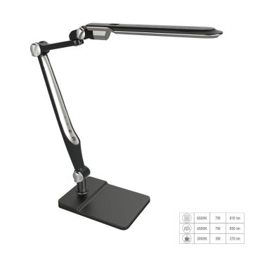 Prezent MENTOR II. 31214 Asztali lámpa 1x9W/LED 489lm IP20