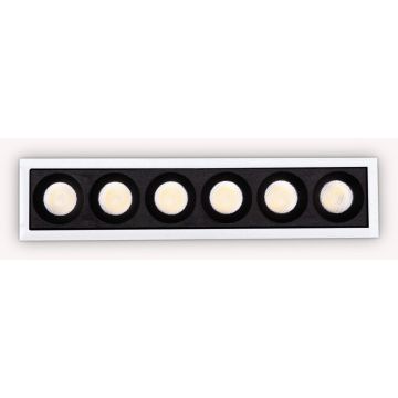 Ideal Lux LIKA 327501 Süllyesztett mennyezeti lámpa 1x10W/LED 3000K ip20