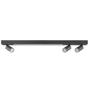 Polux PARIS 327390 Spotlámpa 1x24W/LED|3x10W/GU10 4000K 800lm IP20