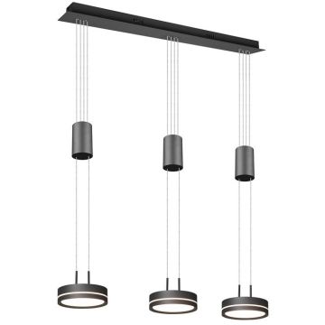 Trio FRANKLIN 326510342 Függőlámpa 3x9w/led 3000k 1050lm ip20