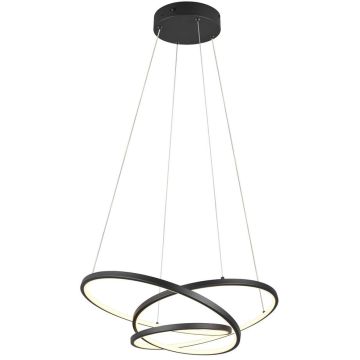 Trio DARVIN 349110132 Függőlámpa 1x34w/led 2300+3000+4000k 4500lm ip20