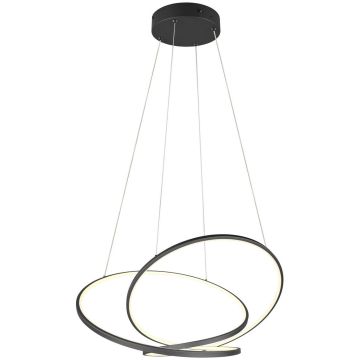 Trio DARVIN 349119132 Függőlámpa 1x52w/led 2300+3000+4000k 6700lm ip20