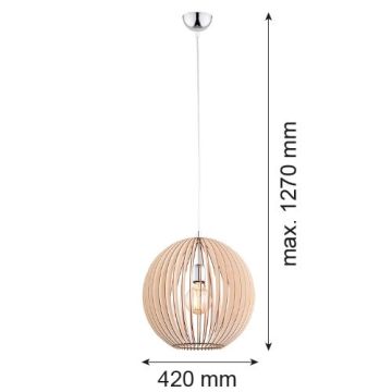 Argon PORTORYKO 3672 Függőlámpa 1x15W/E27 IP20