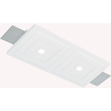 Ideal Lux ZEPHYR 361307 Beépíthető spotlámpa 2x24W/LED ip20