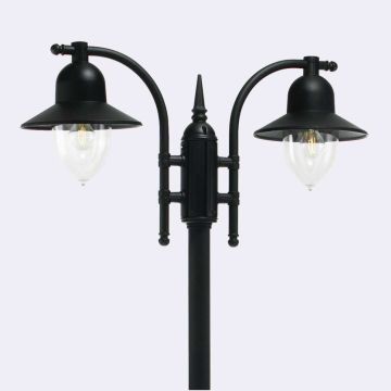 Norlys COMO 372B Utcai lámpa 2x9W/E27 IP54
