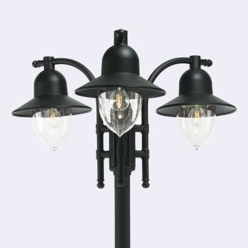 Norlys COMO 373B Utcai lámpa 3x9W/E27 IP54