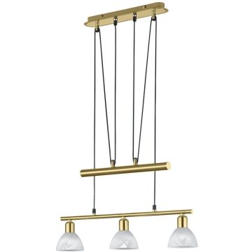 Trio LEVISTO 371010308 Függőlámpa 3x40w/e14 3000k 400lm ip20