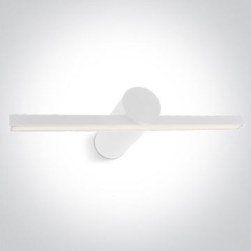 One Light Slim Mirror Lights 38108N/W/W Fali lámpa 1x8W/LED 3000K 700lm IP44
