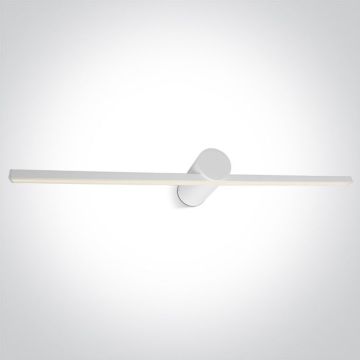 One Light Slim Mirror Lights 38114N/W/W Fali lámpa 1x14W/LED 3000K 1200lm IP44