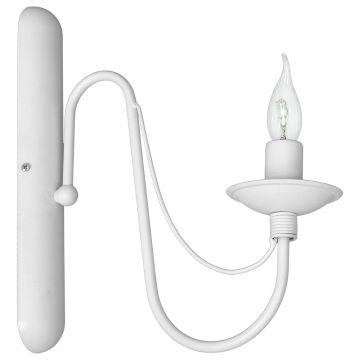 Aldex RÓŻA BIAŁA 397C Fali lámpa 1x40W/E14