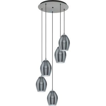 Eglo ESTANYS 39567 Függőlámpa 5x60W/E27 IP20