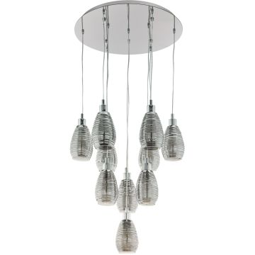 Eglo SIRACUSA 39506 Függőlámpa 10x60W/E27 IP20