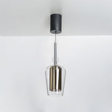 Zuma Line TAGNA 251010-AM Függőlámpa 1x6W/Led 3000K 270lm IP20