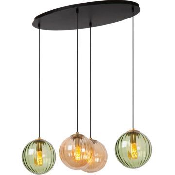 Lucide MONSARAZ 45493/04/33 Függőlámpa 4x40w/e27 ip20
