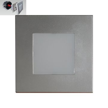 Prezent STEP LIGHT 48302 Beépíthető lépcsőházi lámpa 1x1W/LED 60lm IP20