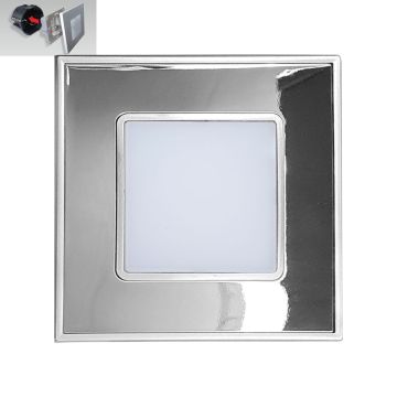 Prezent STEP LIGHT 48304 Beépíthető lépcsőházi lámpa 1x1W/LED 60lm IP20