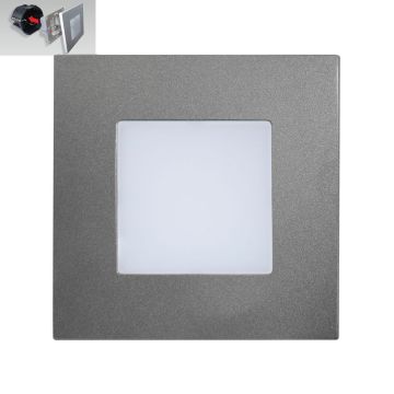 Prezent STEP LIGHT 48305 Beépíthető lépcsőházi lámpa 1x1W/LED 60lm IP20