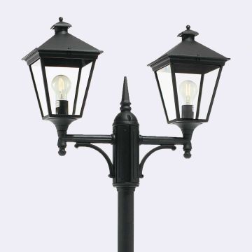 Norlys LONDON BIG 492B Utcai lámpa 2x11W/E27 IP54