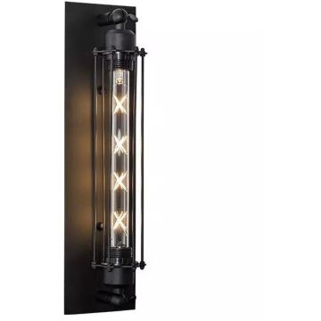 Altavola Design AMSTERDAM LOFT LA001/W_BLACK Fali lámpa 1x40W/E27 2700K 150lm IP20