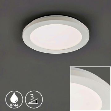 Fischer&Honsel Gotland 21172 Süllyesztett mennyezeti lámpa 1x8.5W/LED 3000K 1100 lm IP44