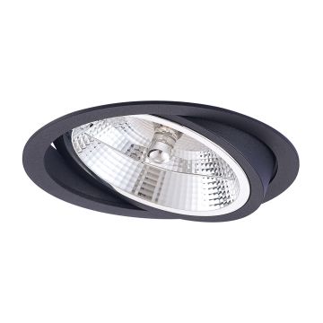 Light Prestige Nero LP-4424/1RS BK movable Beépíthető spotlámpa 1x50W/GU10 IP20