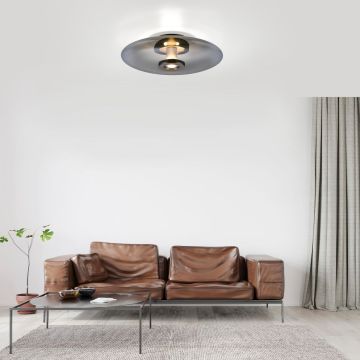Paul Neuhaus PURE VITRUM 6083-15 Plafonlámpa 2x17,5W/LED 2700K 600lm IP20