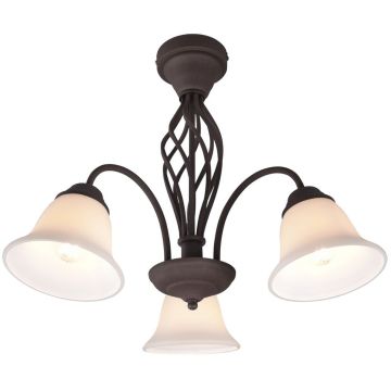 Trio RUSTICA 601000324 Csillár 3x40w/e14 ip20
