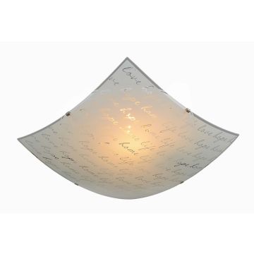 Trio SIGNA 602500201 Plafonlámpa 2x40w/e27 ip20