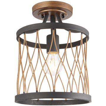 Endon HESTON 61497 Plafonlámpa 1x60W/E27 IP20