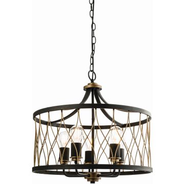 Endon HESTON 61498 Csillár 5x60W/E27 IP20