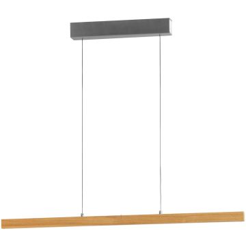 Fischer&Honsel SHINE-WOOD 61101 Függőlámpa 1x26,29w/led 2700k-3350k-4000k 3341lm ip20
