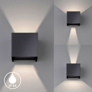 Fischer&Honsel Wall 30259 Fali lámpa 2x3W/LED 3000K 620 lm IP44
