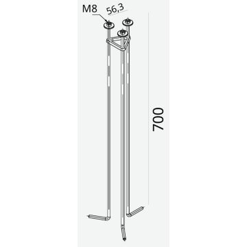 Norlys ACCESSORIES 6130 Dübel