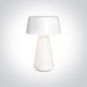 One Light Portable Table Lights 61088/W Asztali lámpa 1x3W/LED 3000K 120lm IP65