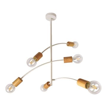 Prezent VEDMA 61216 Plafonlámpa 6x40W/E27 IP20