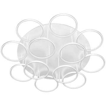 Altavola Design Ledowe okręgi LA078/CE_12_in_3k_white Plafonlámpa 12x144W/LED 3000K 8600lm IP44